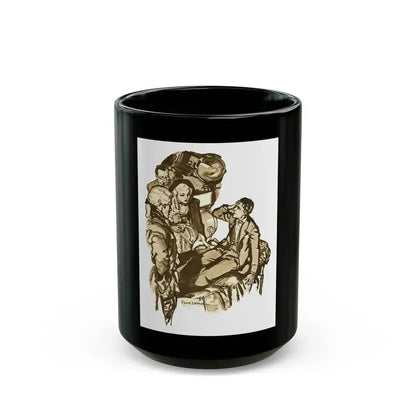 A Star Found Love by Eric Wood, Film Pictorial magazine, 1934 - Black Coffee Mug 15oz - Go Mug Yourself