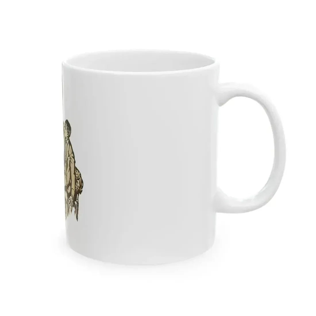 A Star Found Love by Eric Wood, Film Pictorial magazine, 1934 - White Coffee Mug - Go Mug Yourself