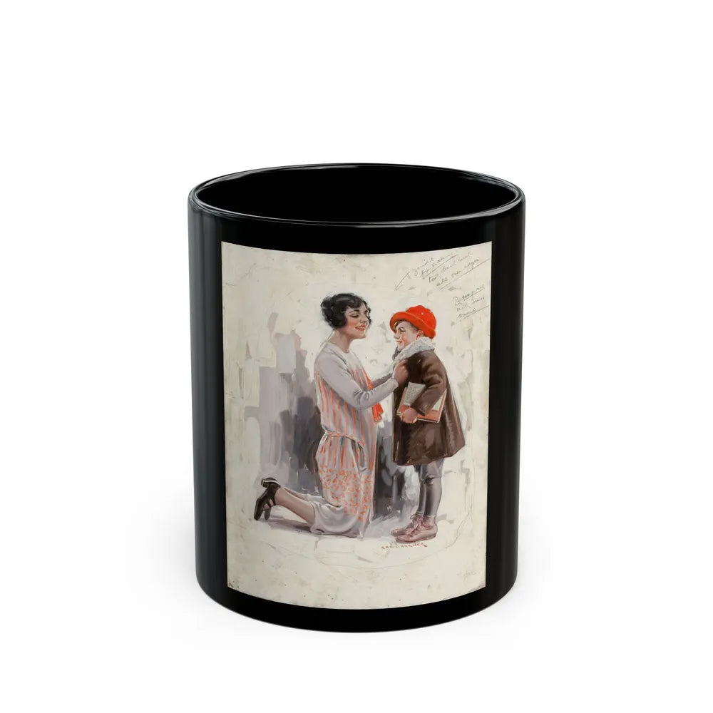 A Statement to Mothers, Cream of Wheat advertisement, 1926 - Black Coffee Mug-11oz-Go Mug Yourself