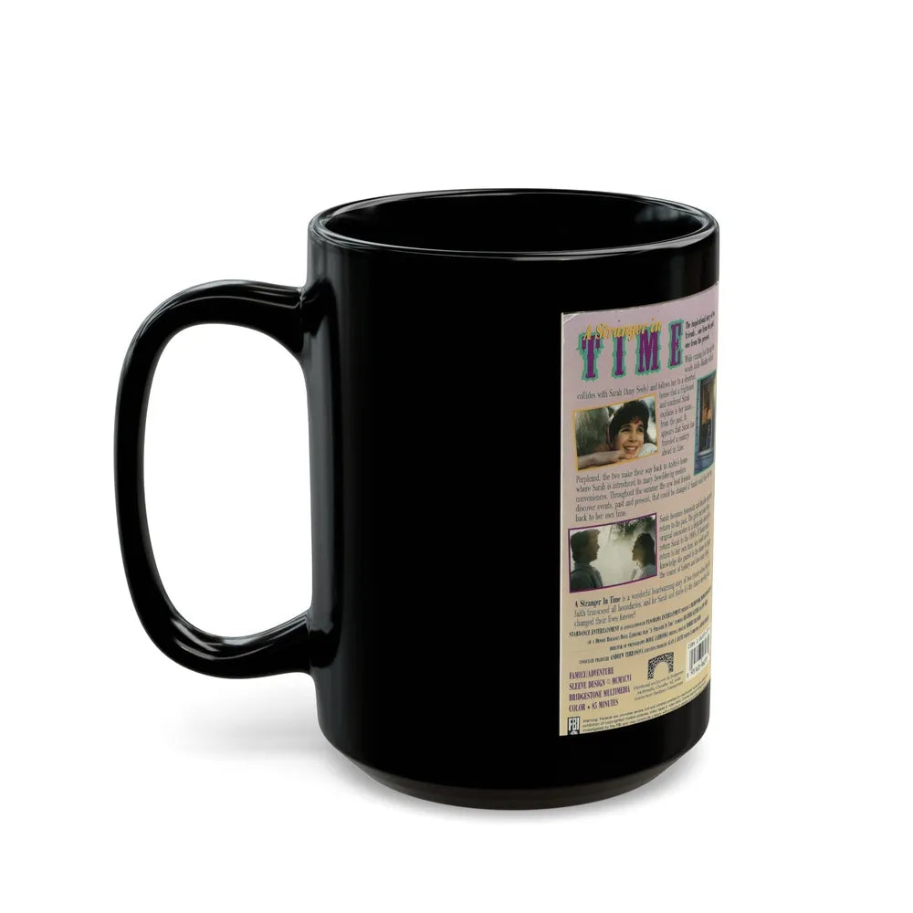 A STRANGER IN TIME (VHS COVER) - Black Coffee Mug-Go Mug Yourself