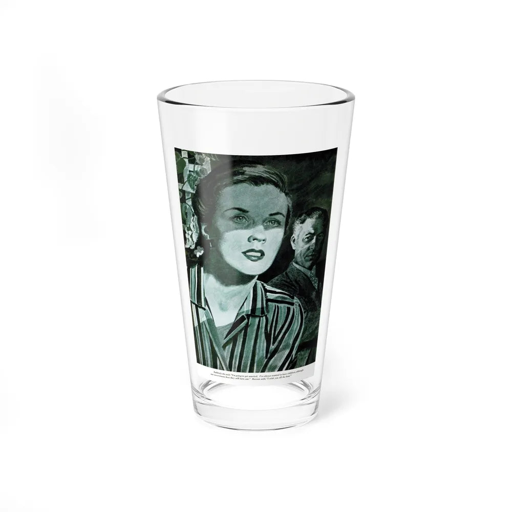 A Stranger To His Son, Redbook, February 1947 (Magazine Illustration) Pint Glass 16oz-16oz-Go Mug Yourself