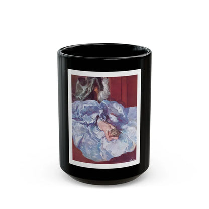 A Study In Mauve, From The Tatler, 1930 - Black Coffee Mug-15oz-Go Mug Yourself