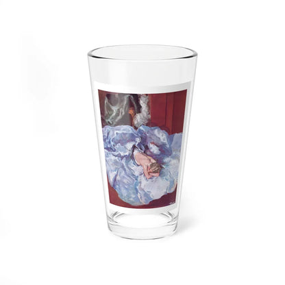 A Study In Mauve, From The Tatler, 1930 (Magazine Illustration) Pint Glass 16oz-16oz-Go Mug Yourself