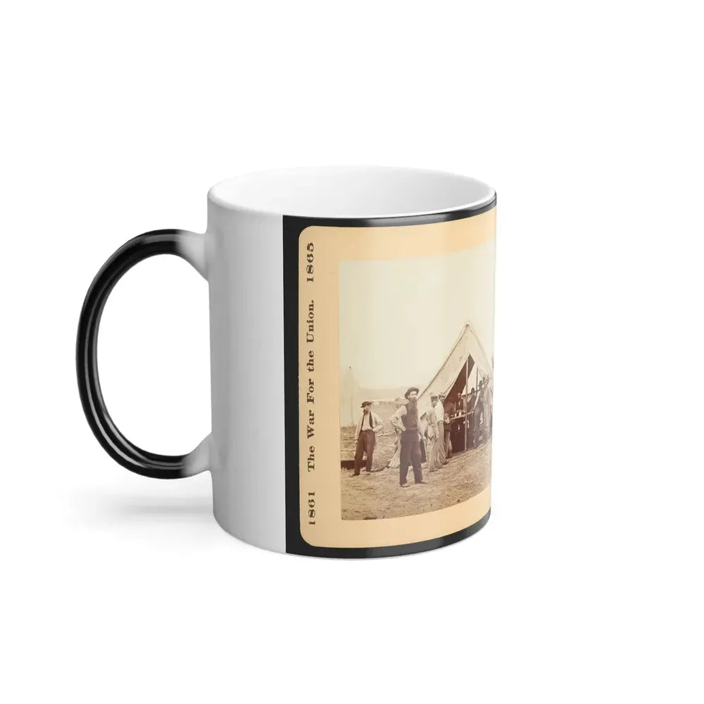 A Sutler's Tent (U.S. Civil War) Color Changing Coffee Mug 11oz - Go Mug Yourself