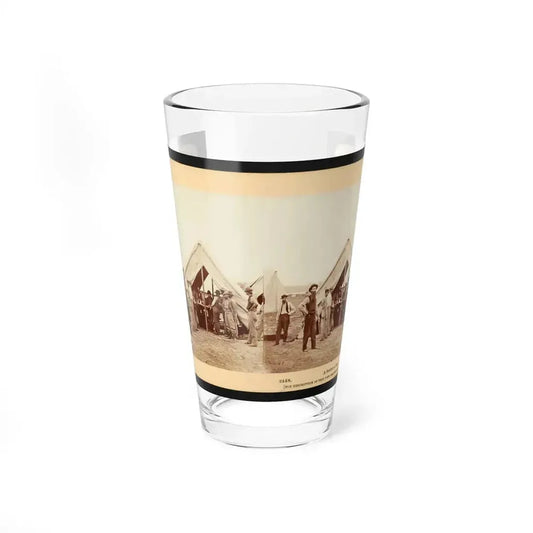 A Sutler's Tent (U.S. Civil War) Pint Glass 16oz 16oz - Go Mug Yourself
