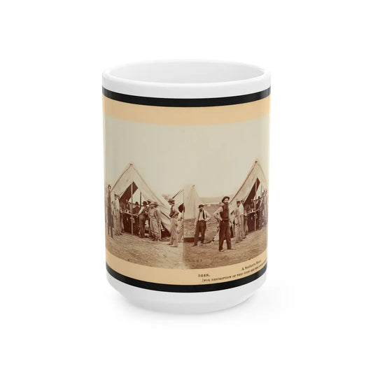 A Sutler's Tent (U.S. Civil War) White Coffee Mug-15oz-Go Mug Yourself