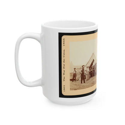 A Sutler's Tent (U.S. Civil War) White Coffee Mug-Go Mug Yourself