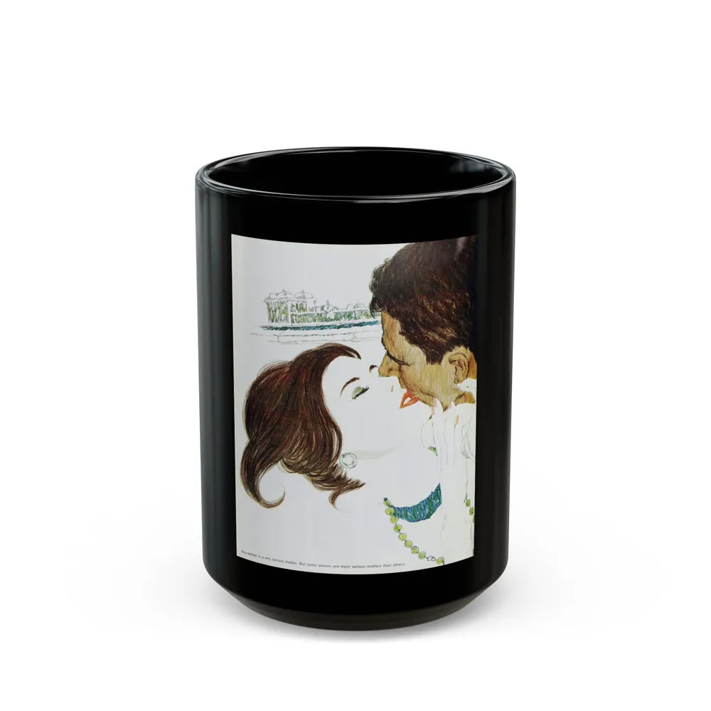 A Taste for Marriage, Ladies' Home Journal, June 1962 - Black Coffee Mug-15oz-Go Mug Yourself