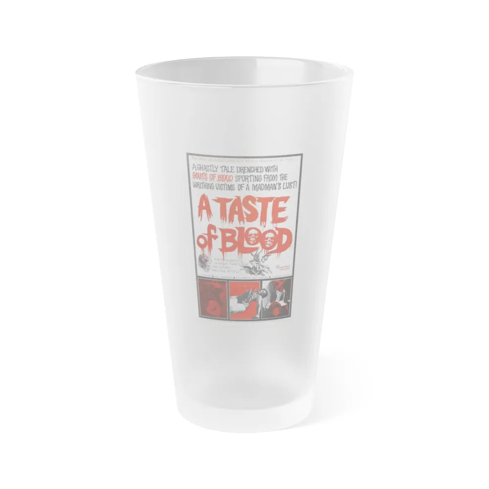 A TASTE OF BLOOD 1967 Movie Poster - Frosted Pint Glass 16oz-16oz-Frosted-Go Mug Yourself