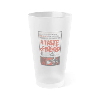 A TASTE OF BLOOD 1967 Movie Poster - Frosted Pint Glass 16oz-16oz-Frosted-Go Mug Yourself