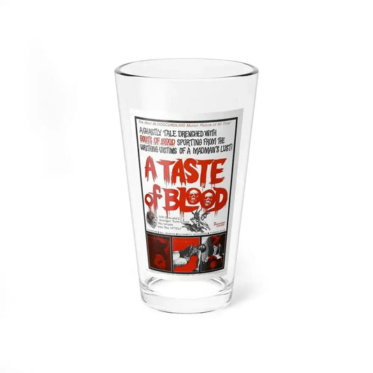 A TASTE OF BLOOD 1967 Movie Poster - Pint Glass 16oz 16oz - Go Mug Yourself