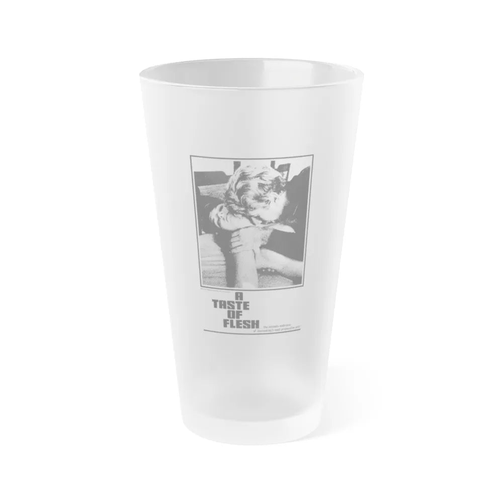 A TASTE OF FLESH 1967 Movie Poster - Frosted Pint Glass 16oz-16oz-Frosted-Go Mug Yourself