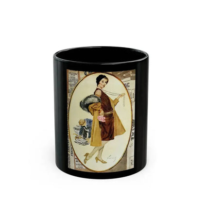 A Thank You To Cleo Warrell, Good Housekeeping, March 1958 - Black Coffee Mug 11oz - Go Mug Yourself