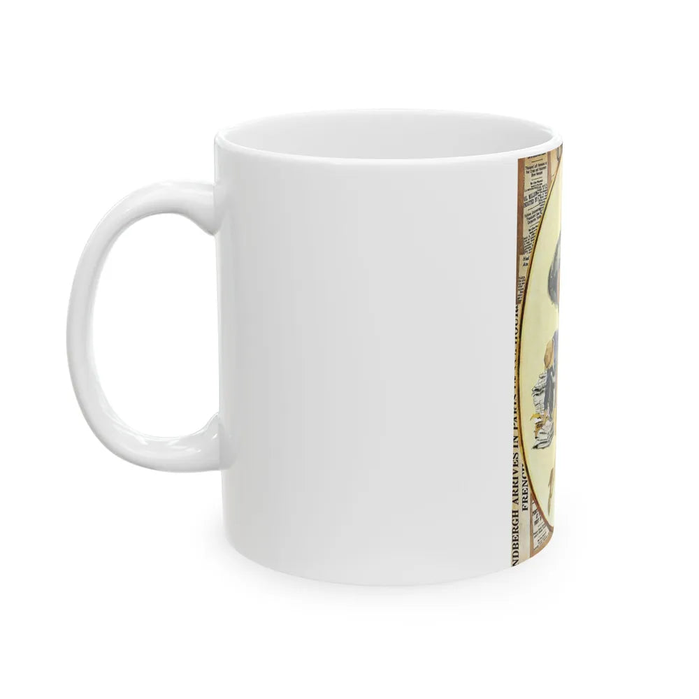 A Thank You To Cleo Warrell, Good Housekeeping, March 1958 - White Coffee Mug-Go Mug Yourself