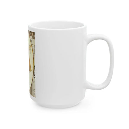 A Thank You To Cleo Warrell, Good Housekeeping, March 1958 - White Coffee Mug-Go Mug Yourself