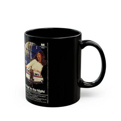 A THIEF IN THE NIGHT (VHS COVER) - Black Coffee Mug-Go Mug Yourself