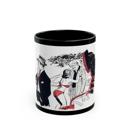 A Time of Evil (2), Bluebook, March 1954 - Black Coffee Mug 11oz - Go Mug Yourself