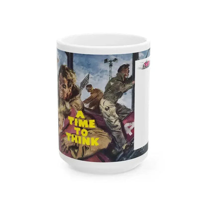 A Time To Think by Margaret Bonham, Good Housekeeping magazine, 1959 - White Coffee Mug 15oz - Go Mug Yourself