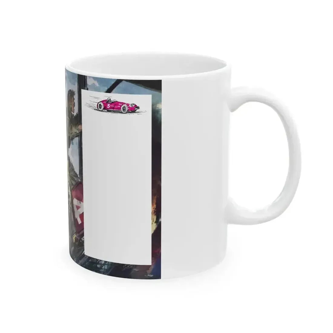 A Time To Think by Margaret Bonham, Good Housekeeping magazine, 1959 - White Coffee Mug - Go Mug Yourself