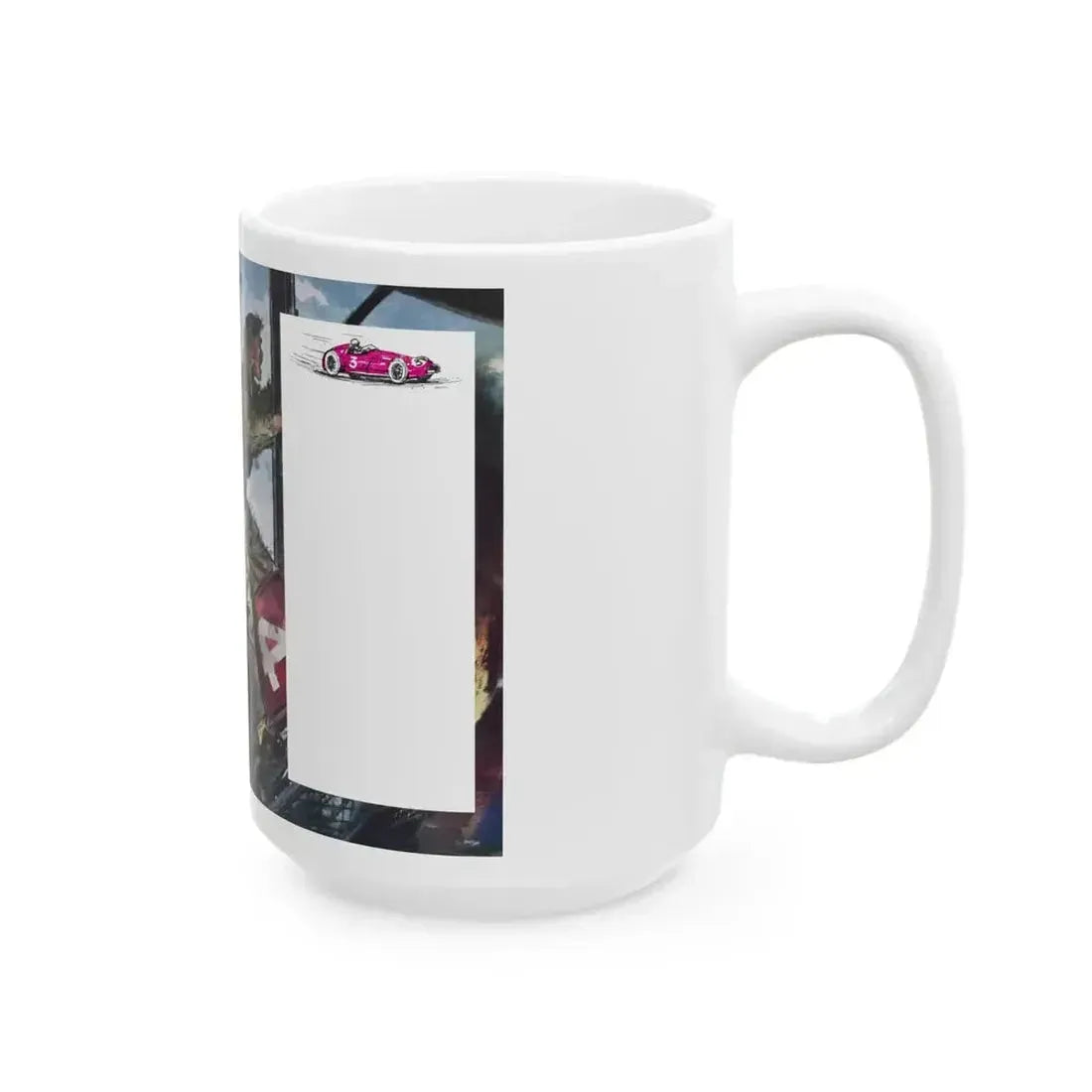 A Time To Think by Margaret Bonham, Good Housekeeping magazine, 1959 - White Coffee Mug - Go Mug Yourself