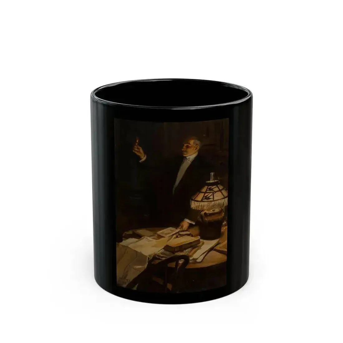 A Toast to You, 1909 - Black Coffee Mug 11oz - Go Mug Yourself