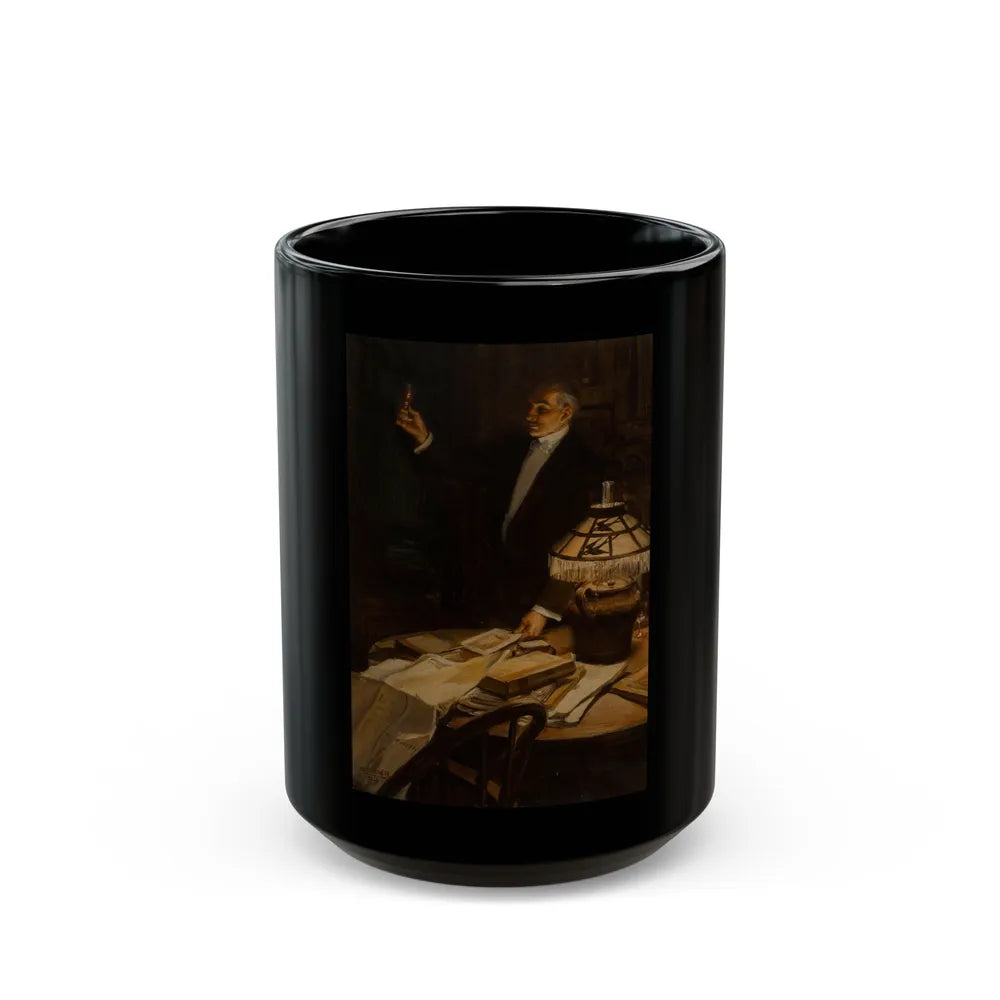 A Toast to You, 1909 - Black Coffee Mug-15oz-Go Mug Yourself