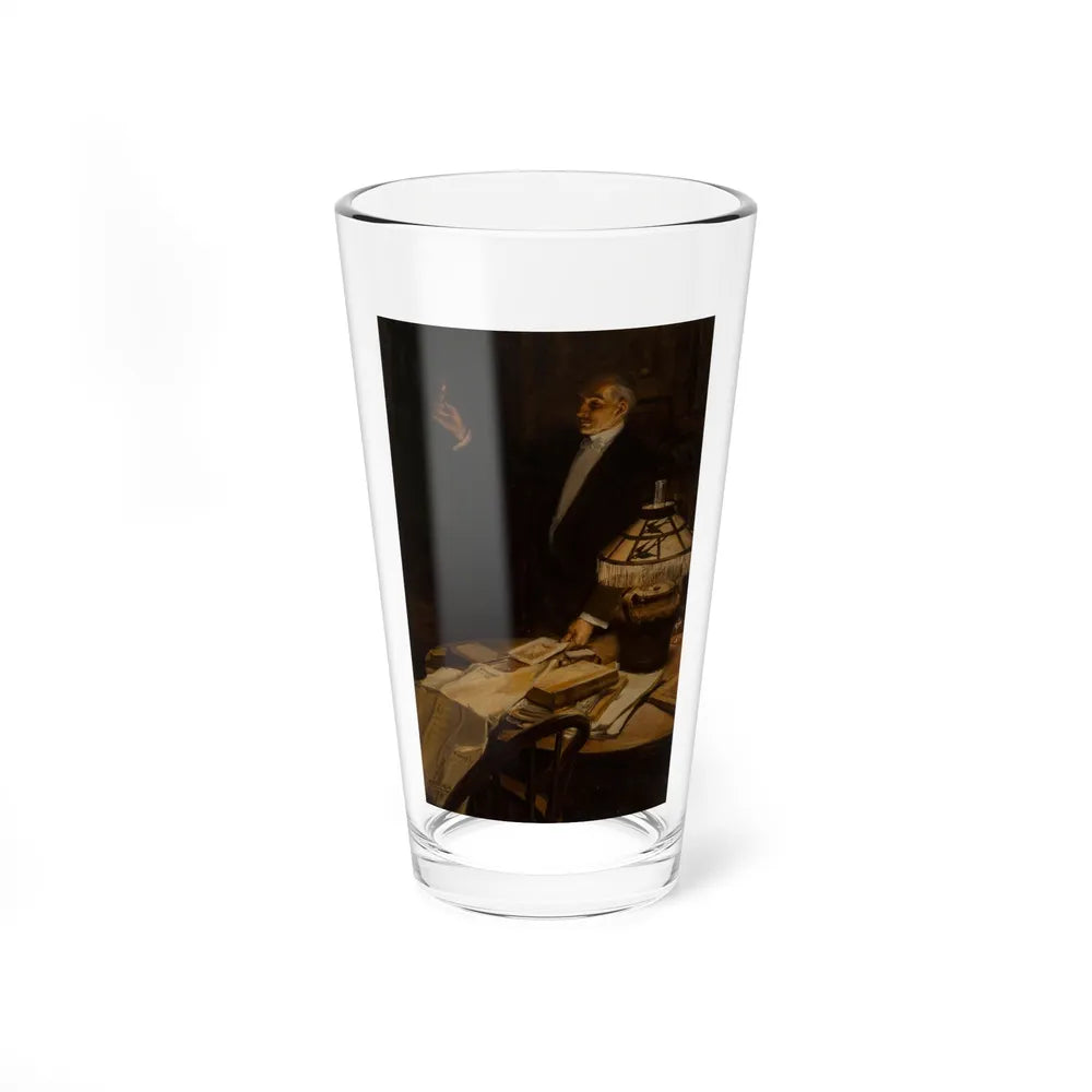 A Toast to You, 1909 (Magazine Illustration) Pint Glass 16oz-16oz-Go Mug Yourself