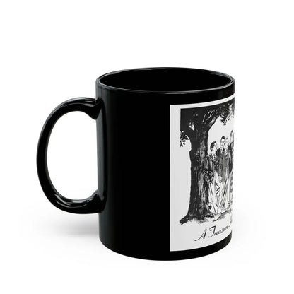 A Treasure Hunt on a Flowery Trail, 1940 - Black Coffee Mug - Go Mug Yourself