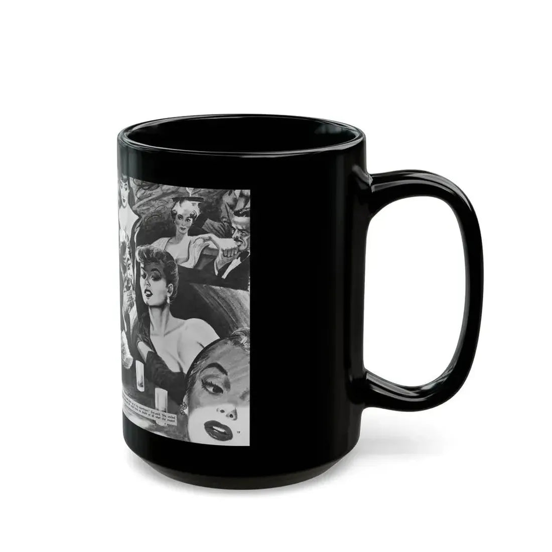 A Trip To Chicago, Mr. magazine, March 1952 - Black Coffee Mug - Go Mug Yourself