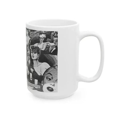 A Trip To Chicago, Mr. magazine, March 1952 - White Coffee Mug - Go Mug Yourself