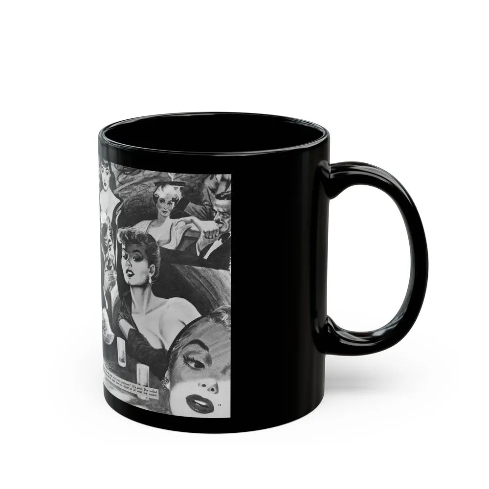 A Trip To Chicago, Mr. magazine, March 1952 - Black Coffee Mug-Go Mug Yourself