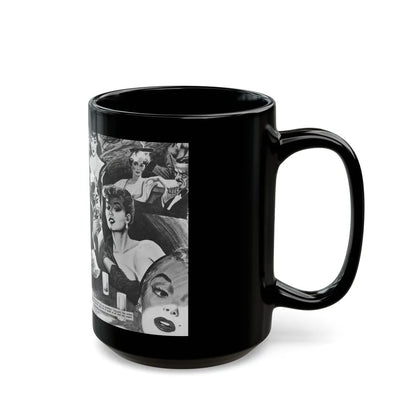 A Trip To Chicago, Mr. magazine, March 1952 - Black Coffee Mug-Go Mug Yourself