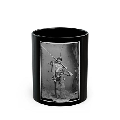 A Union Volunteer (U.S. Civil War) Black Coffee Mug-11oz-Go Mug Yourself