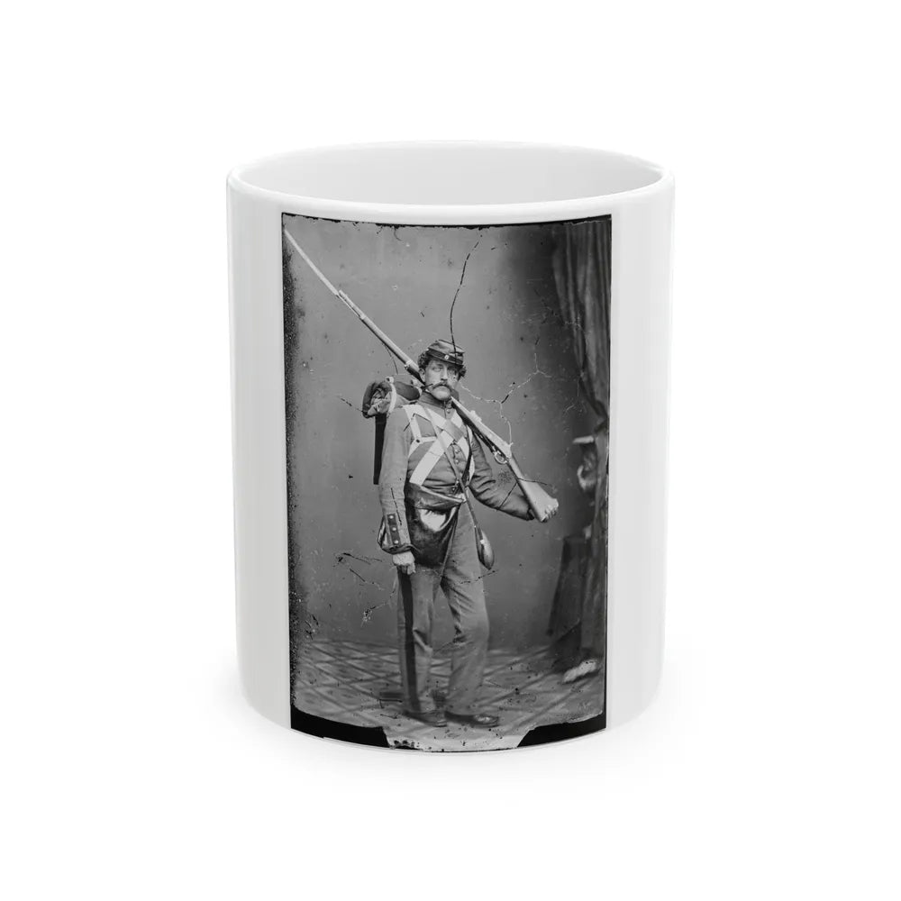 A Union Volunteer (U.S. Civil War) White Coffee Mug-11oz-Go Mug Yourself