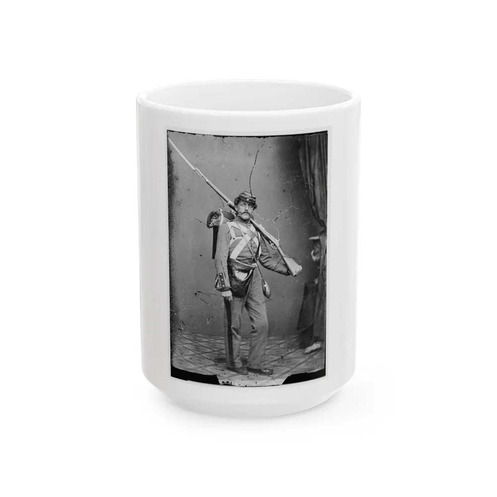 A Union Volunteer (U.S. Civil War) White Coffee Mug-15oz-Go Mug Yourself