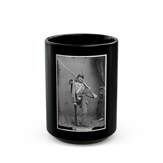 A Union Volunteer (U.S. Civil War) Black Coffee Mug 15oz - Go Mug Yourself