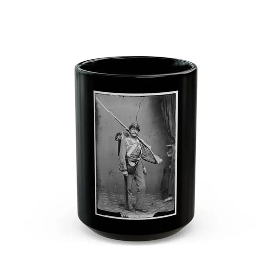 A Union Volunteer (U.S. Civil War) Black Coffee Mug 15oz - Go Mug Yourself