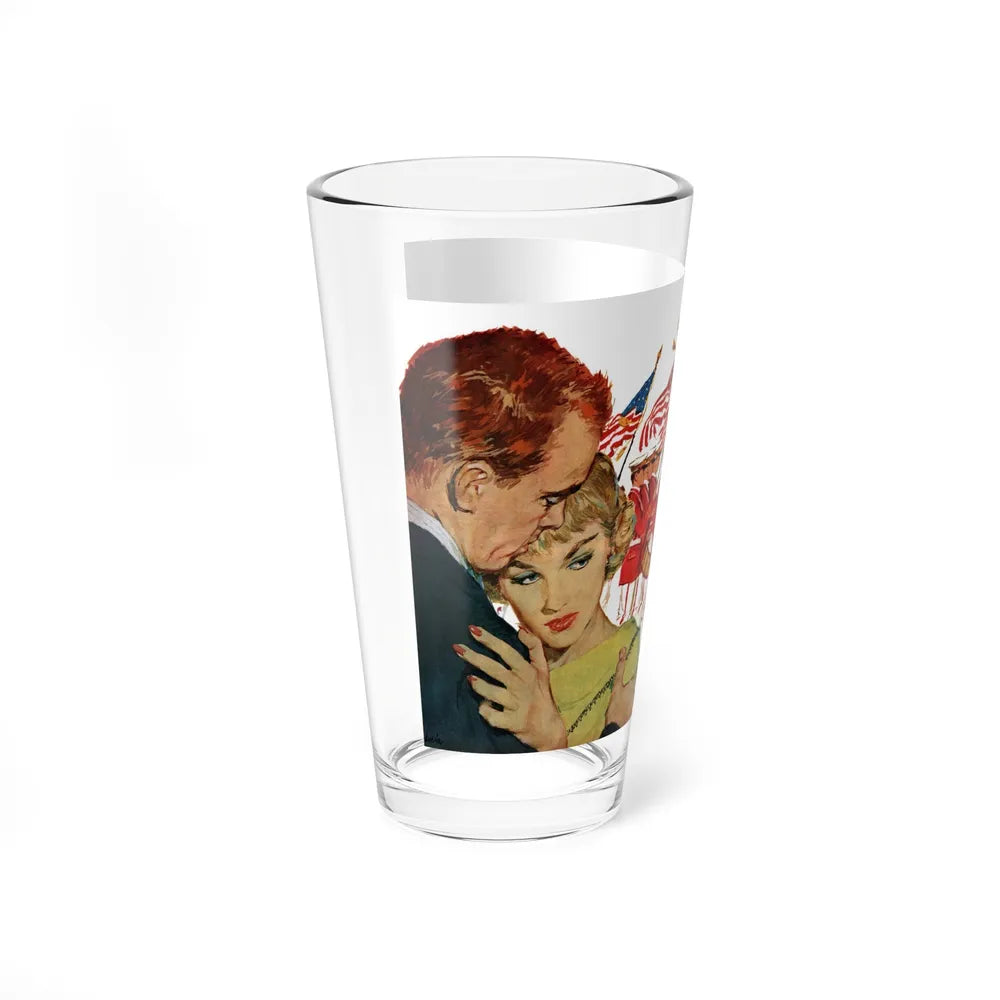 A Very Dear Friend, McCall's, June 1956 (Magazine Illustration) Pint Glass 16oz-Go Mug Yourself