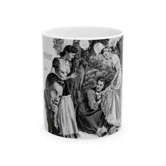 A Very Wordly Woman (2), Life Story magazine, May 1944 - White Coffee Mug 11oz - Go Mug Yourself