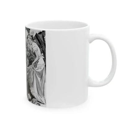 A Very Wordly Woman (2), Life Story magazine, May 1944 - White Coffee Mug - Go Mug Yourself