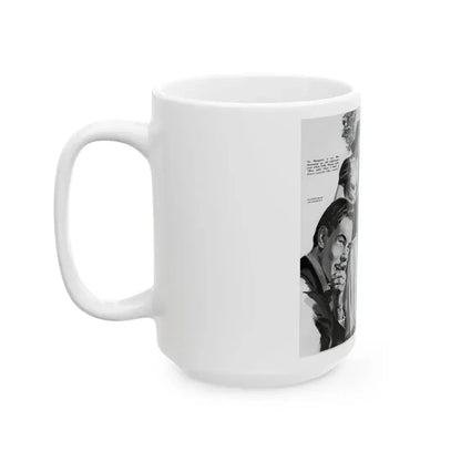 A Very Wordly Woman (2), Life Story magazine, May 1944 - White Coffee Mug - Go Mug Yourself