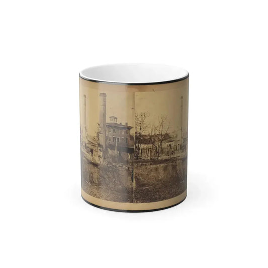 A View in Atlanta, Ga., Nov. 1864 (U.S. Civil War) Color Changing Coffee Mug 11oz Default Title 11oz - Go Mug Yourself