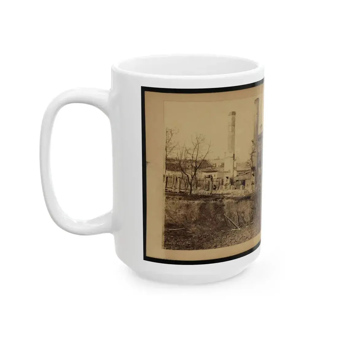 A View In Atlanta, Ga., Nov. 1864 (U.S. Civil War) White Coffee Mug - Go Mug Yourself