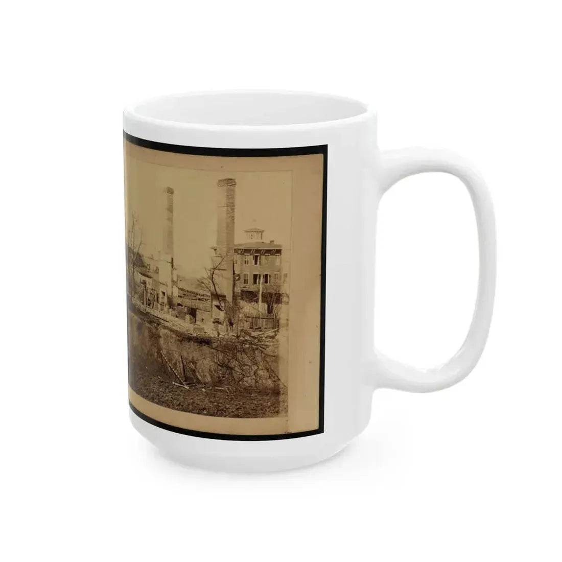A View In Atlanta, Ga., Nov. 1864 (U.S. Civil War) White Coffee Mug - Go Mug Yourself