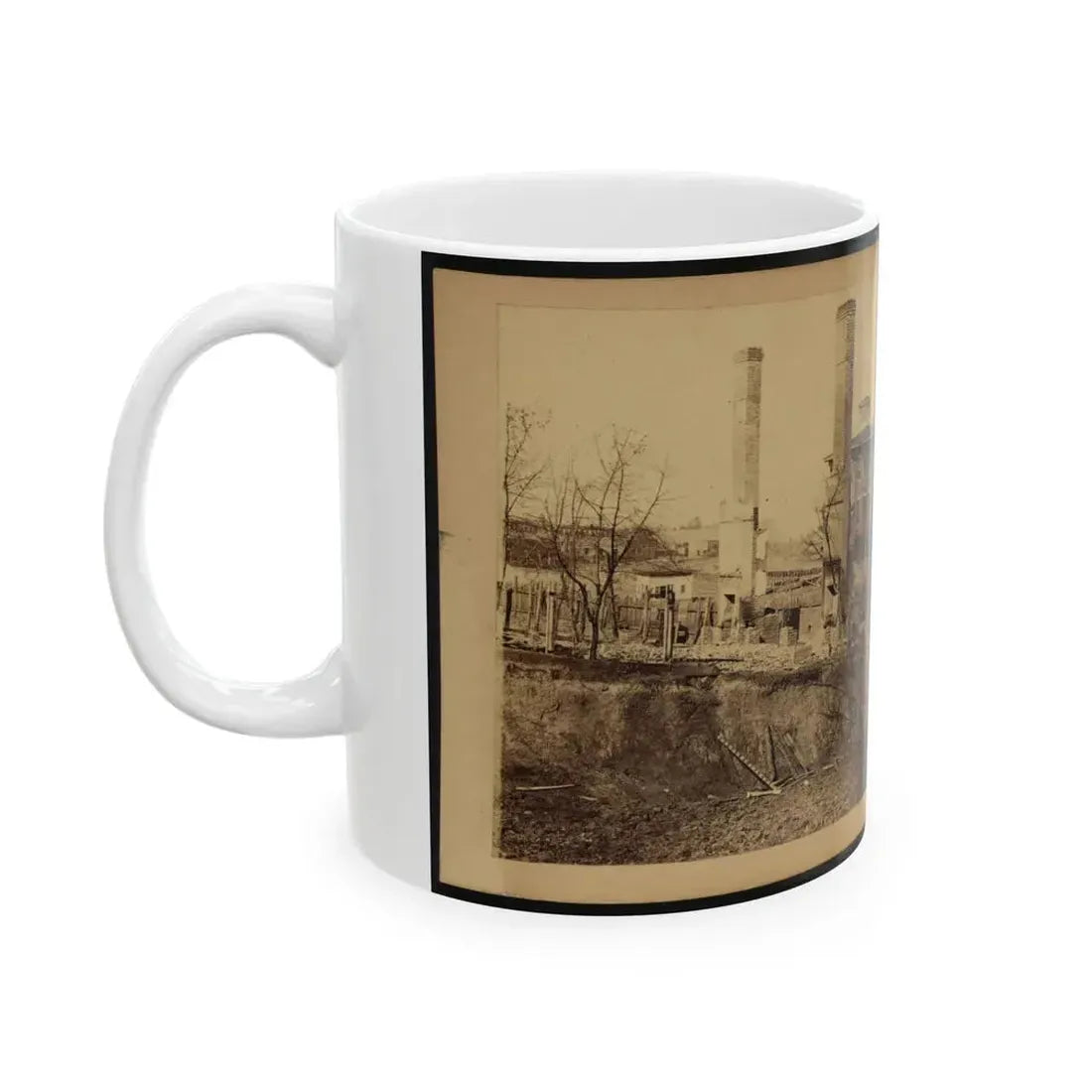 A View In Atlanta, Ga., Nov. 1864 (U.S. Civil War) White Coffee Mug - Go Mug Yourself