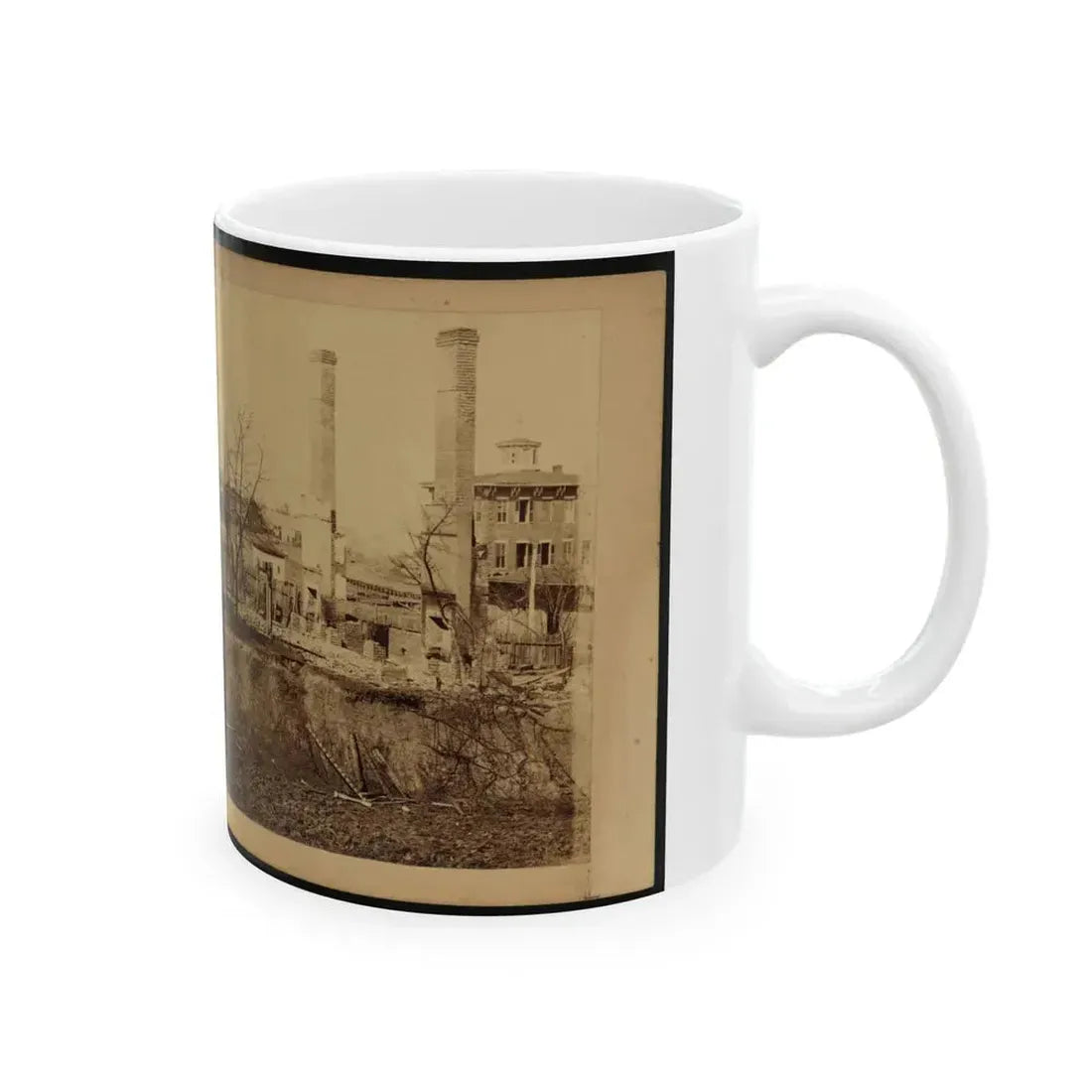 A View In Atlanta, Ga., Nov. 1864 (U.S. Civil War) White Coffee Mug - Go Mug Yourself