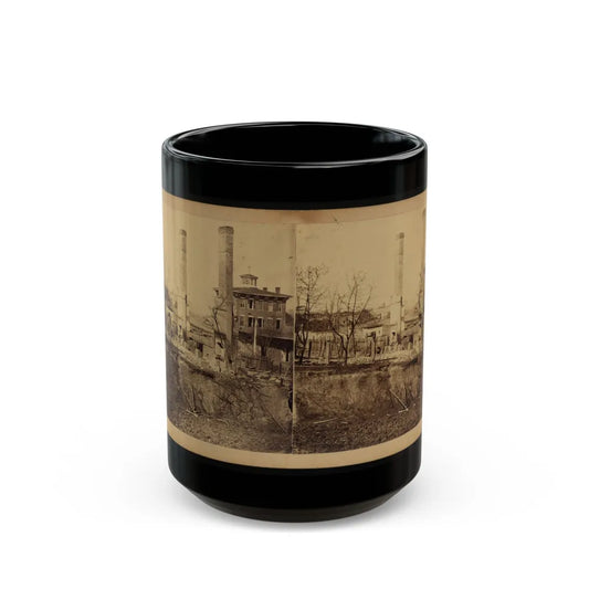 A View In Atlanta, Ga., Nov. 1864 (U.S. Civil War) Black Coffee Mug-15oz-Go Mug Yourself