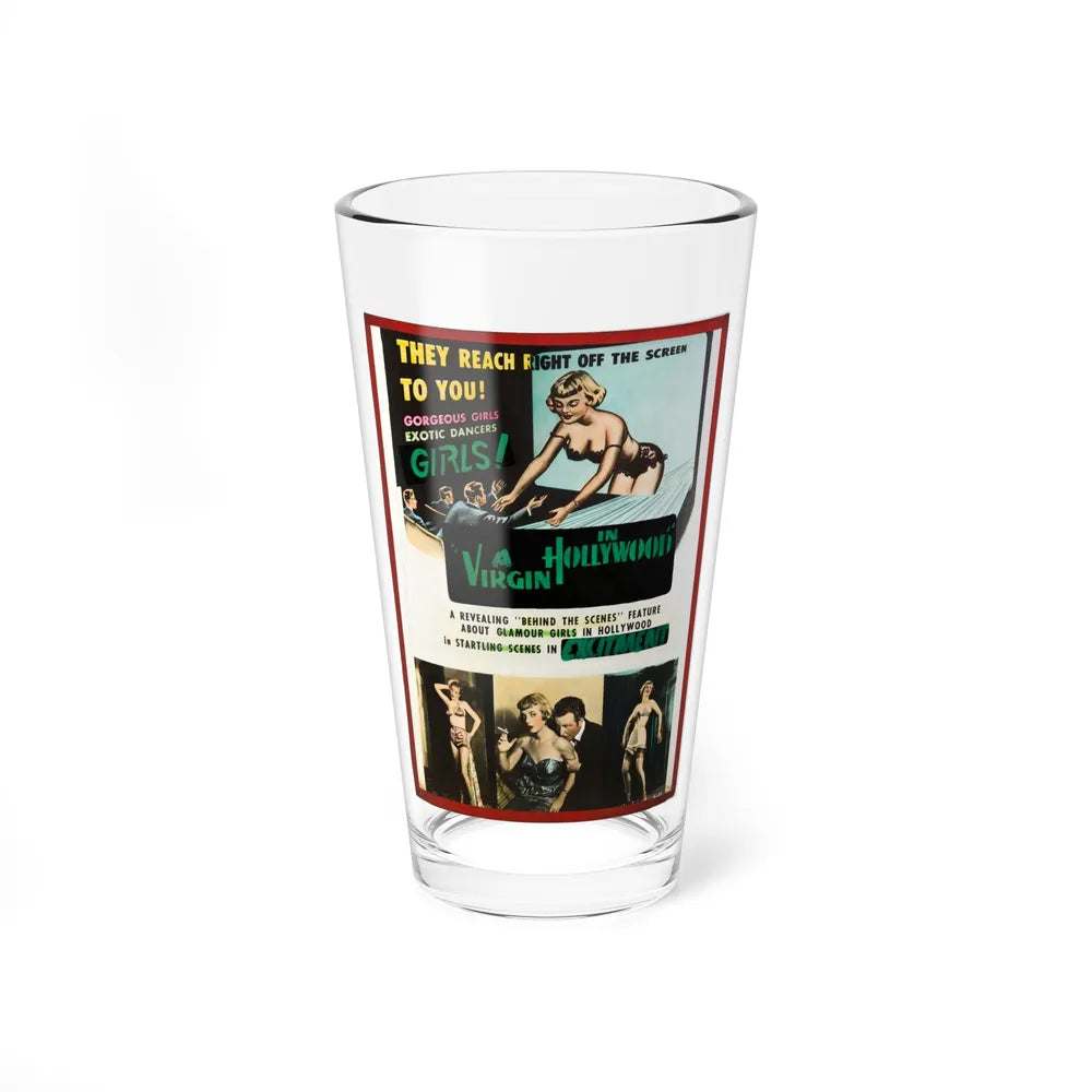 A VIRGIN IN HOLLYWOOD 1953 Movie Poster - Pint Glass 16oz-16oz-Go Mug Yourself