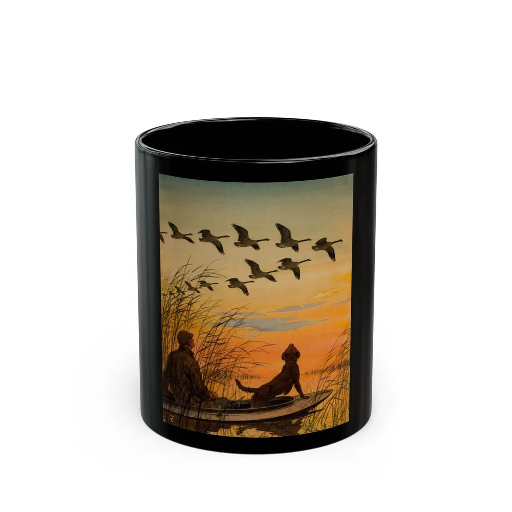 A Vision of Beauty, Country Gentleman cover, October 1930 - Black Coffee Mug-11oz-Go Mug Yourself