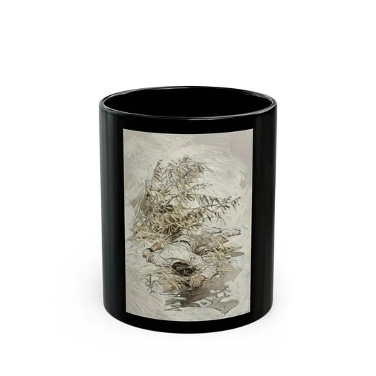 A Voice in the Rice interior book illustration, 1910 - Black Coffee Mug 11oz - Go Mug Yourself